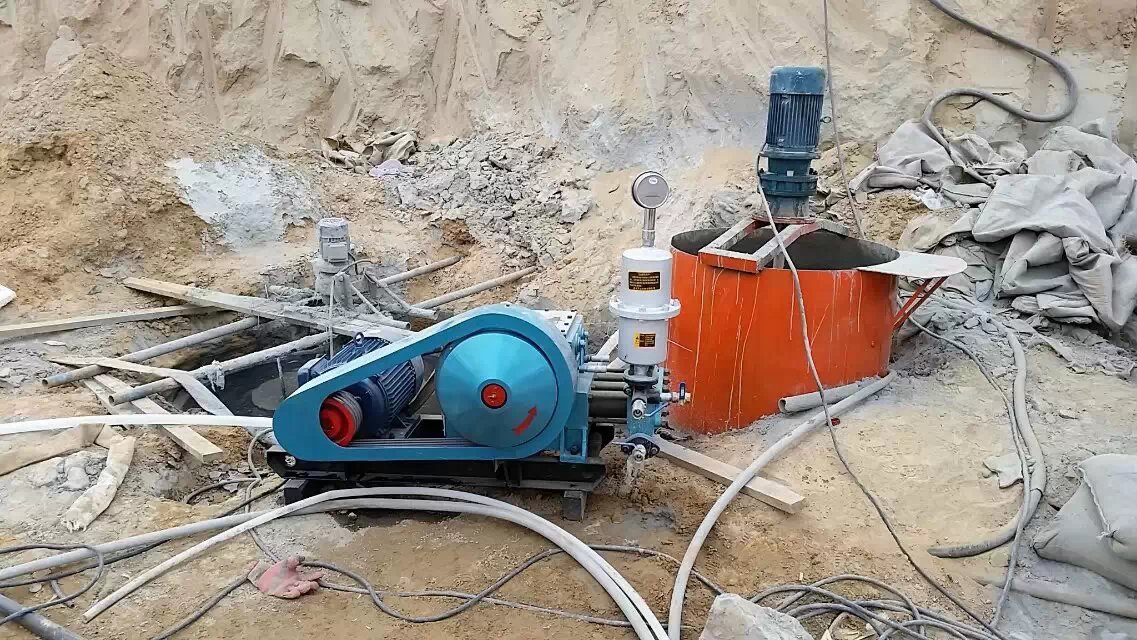 蒋湖农场顶管注浆